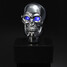 Auto Car Universal Chrome Skull Gear Stick Shift Knob Lever Manual - 7