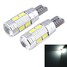 12v 100 2 Pcs 300lm T10 3w White Led Mirror - 2