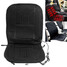 Heated Black Car Front Van Heating Seat Cover Warmer Auto Interior 12V Winter Pad Cushion - 1