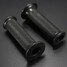 22mm Universal Motorcycle Rubber Hand Grips Handlebars 8inch - 2