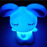 Rabbit Creative Love Acrylic Color-changing Night Light - 1