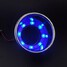 8LEDs Stainless Steel Cup Drink Holder 2Pcs Truck Marine Boat Car Blue Camper - 3