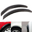 Lip Wheel Flares Kits Universal Body Car Decoration Fender 1 Pair 2Pcs Carbon Fiber - 1