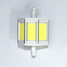 Flood Light 220beam 6w 78mm Ac85-265v Cool White R7s Cob - 4