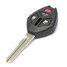 Key Shell Case Uncut Blade 4 Button Remote Mitsubishi - 1