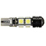 3W LED Canbus Light Bulb with Pure White T10 8SMD - 3