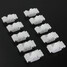 Door Fastener Clips BMW E36 Side 10pcs Car Exterior Strip Bump Trim Moulding - 3