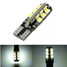 24SMD LED T10 Instrument Light Bulb Lamp W5W Side White LED Car - 1
