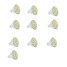 Led Gu5.3 Energy Bulb Dc12v White Smd 10 Pcs - 1