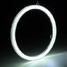 12V Pair COB Angel Eyes Halo Ring Headlight Aperture 120MM Warning Lamp - 6