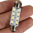 White Light Lamp 41MM Bulb Festoon Dome Map Interior LED Roof 1210 SMD - 2