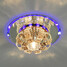 Modern/contemporary Feature For Crystal Living Room Dining Room Electroplated Crystal Flush Mount 3w - 2