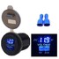 Phone USB Car 24V Charger Voltmeter 2.1A Universal - 1