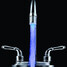 Stylish Light Faucet Chrome Finish Plastic Led - 6