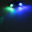 License Plate Screw Bolt Lamp Motorcycle RGB Car Flash Strobe LED Warning Light - 7