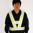 Stripe Reflective Safety High Visibility Traffic Security Vest Gear - 2