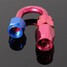 Aluminum Swivel Hose End Fitting 180 Degree Racing - 4