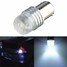 White DC 12V 3W 1156 BA15S P21W LED Car Bulb Reverse Light - 1