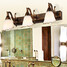 Mini Style E12 E14 Rustic Lodge Lighting Bathroom Metal - 2