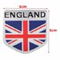 Car Sticker Decal Universal Truck Auto Aluminum England Flag Decor Emblem Badge Shield - 2