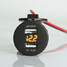 Volt Meter 12-24V Dual USB Motorcycle LED 5V 4.2A Charger Voltmeter - 8