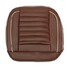 Pad Mat PU Leather Car Auto Interior Seat Chair Cushion Beige Cover Black Coffee - 7