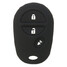 Case For TOYOTA Sienna Tacoma Silicone Key Cover 3 Buttons Remote Key Tundra - 7