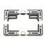 Conversion Decorative Personalized Motorcycle Scooter License Plate Frame Accessories - 9