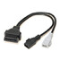 Adaptor Cable For Audi SKODA VW OBDII Diagnostic 16 PIN - 1
