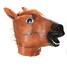 Head Mask Creepy Latex Halloween Costume Theater Prop Horse - 5