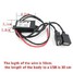 Power Charger Socket Adapter Converter 2 USB Motorcycle Car - 4