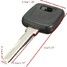 V40 Key Fob Shell Case Chip Blank Blade S40 Replacement Volvo - 3