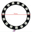 15SMD Halo Ring Angel Eyes with Remote RGB LED 70mm Car Light Bulb - 8