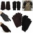 Soft Gloves Full Finger Knit Driving Warmer Men Winter - 4