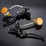 8inch Handlebar Hydraulic Brake Master Cylinder 1Pair Motorcycle - 4