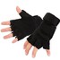 Riding Cycling Hunting Nylon Gloves Leather Outdoor Tactical Half Finger - 1