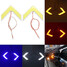 Car Rear View Mirror Indicator Turn Signal Pair Lights LED COB Panel 18SMD Arrow - 1