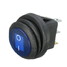 Round 12V 20A Car Boat Marine ON OFF Waterproof LED Rocker SPST Switch - 3