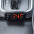 Voltage Meter Digital LED Temperature Thermometer Alarm Display Time 3 in 1 Car - 2