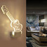 Pvc Acrylic 220v Bulb Included Wall Lamp Lamp Metal Modern/contemporary Light - 4