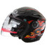 Dual Lens Anti Glare Full Face Motorcycle Racing Helmet Windproof - 4
