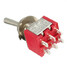 Toggle Switch 2A 250VAC DPDT On-Off-On Red 5A 6 PINs 3 Position 120Vac - 4