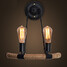 Hemp European Retro E27 Wall Lamp Rope - 1