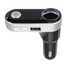USB MP3 Player with Bluetooth Function Car Charger Cigarette Lighter Handsfree FM Transmitter - 1