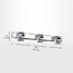 Bathroom Modern Mini Style Contemporary Led Integrated Metal Led Crystal Lighting - 6