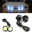 Pair DRL Lamp Headlight Driving COB LED 3W Fog Daytime Running Light - 2