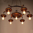 Aisle Chandelier Retro Bedroom Gear Creative Iron Home Furnishing - 2