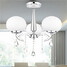 Electroplated Chandelier Dining Room Modern/contemporary Feature For Crystal Metal Bedroom Living Room - 2