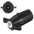 Round Connector Light Way Black RV Poles Trailer Male - 1