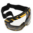Stripe Motorcycle Goggles Lens Yellow Glasses Transparent - 2